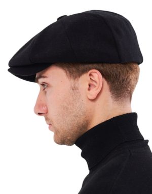 erkek kışlık siyah baretta kasket