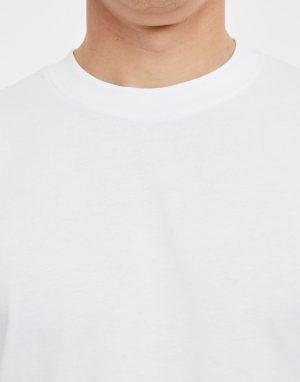 erkek overisize beyaz tişört